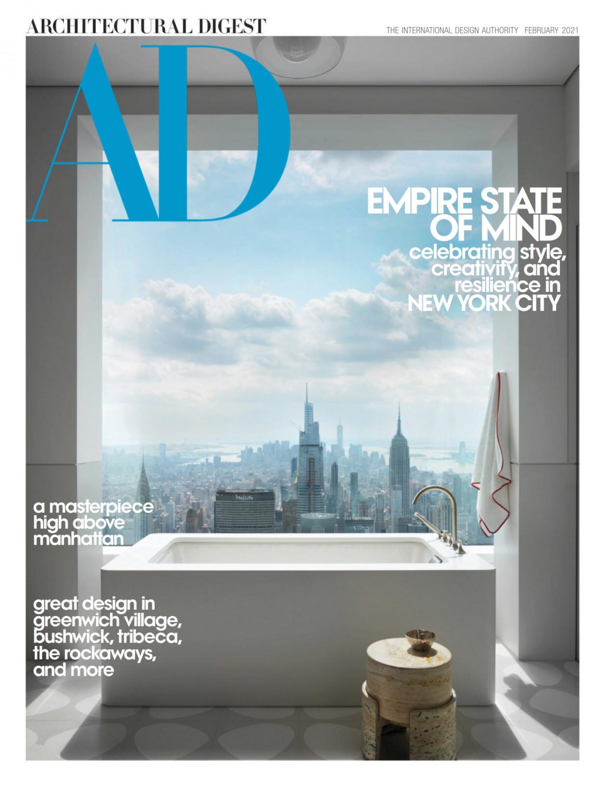 Architectural Digest 建筑文摘杂志 2021年2月刊